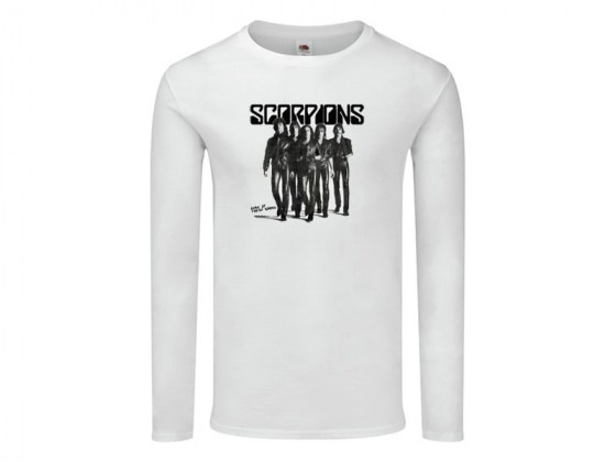 Camiseta Scorpions Manga Larga Mujer